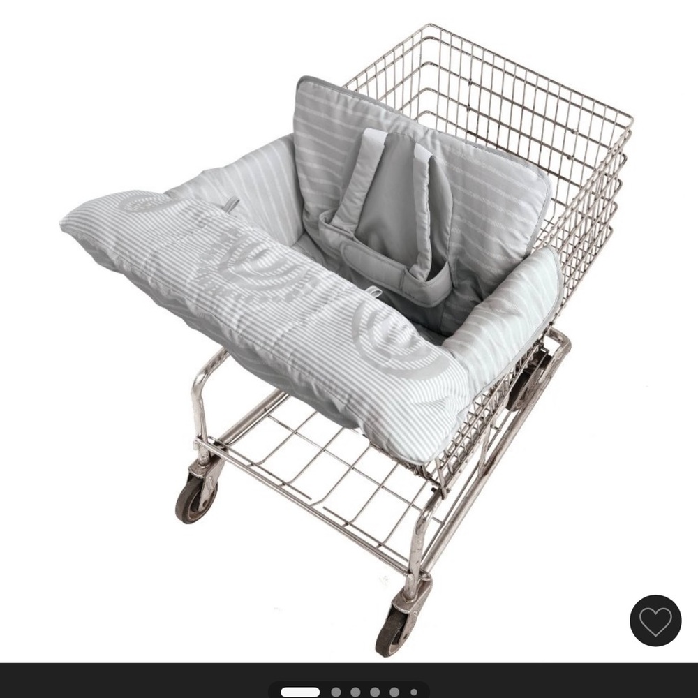 Baby shopping cart cover